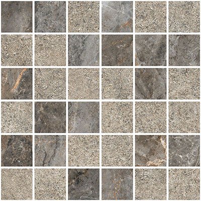 Marble-Stone Тауп Матовая-Лаппатированная Ректификат (5х5) 30х30