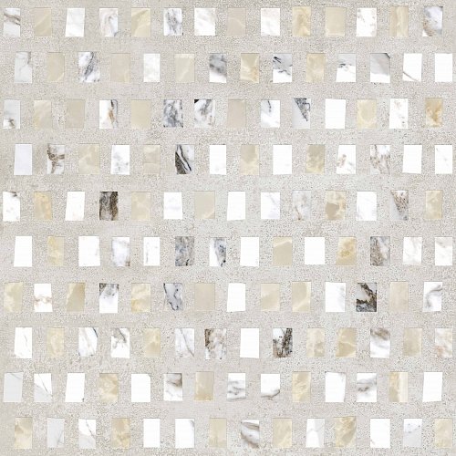 Marble-Beton Геометрический Светлый Лаппатированная 60х60